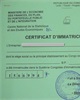 01 - Certificat d'immatriculation SCIEN